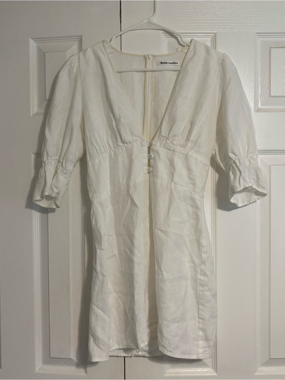 Reformation Simi Linen Dress - Picture 3 of 7